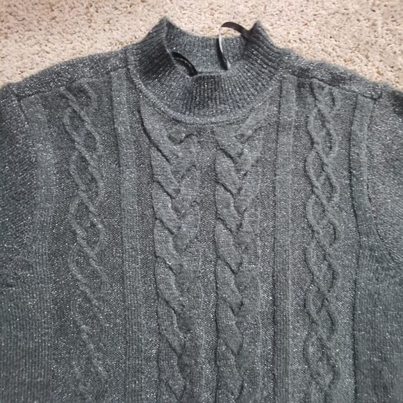 Women's Torrid Mock Neck Mini Dress | Color: Oxford | Size 18-20 - Picture 6 of 14